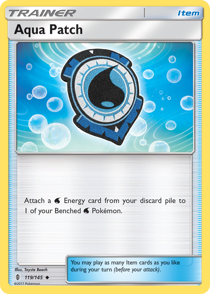 Aqua Patch (119/145) [Sun & Moon: Guardians Rising] | Exor Games Summserside