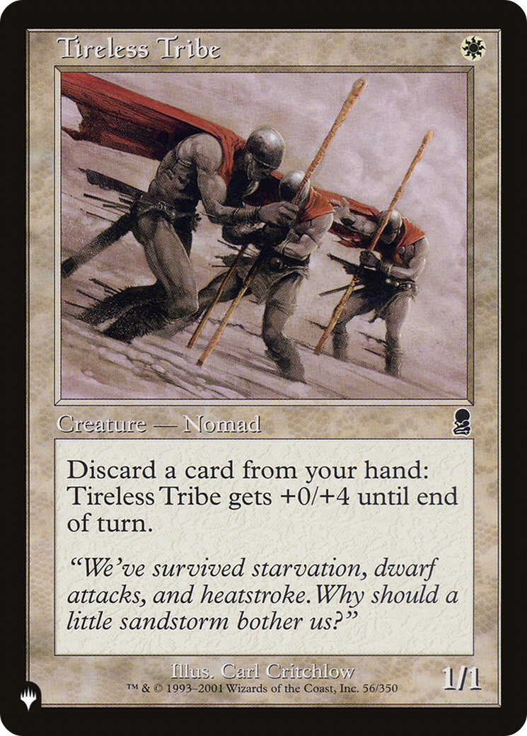 Tireless Tribe [The List] | Exor Games Summserside