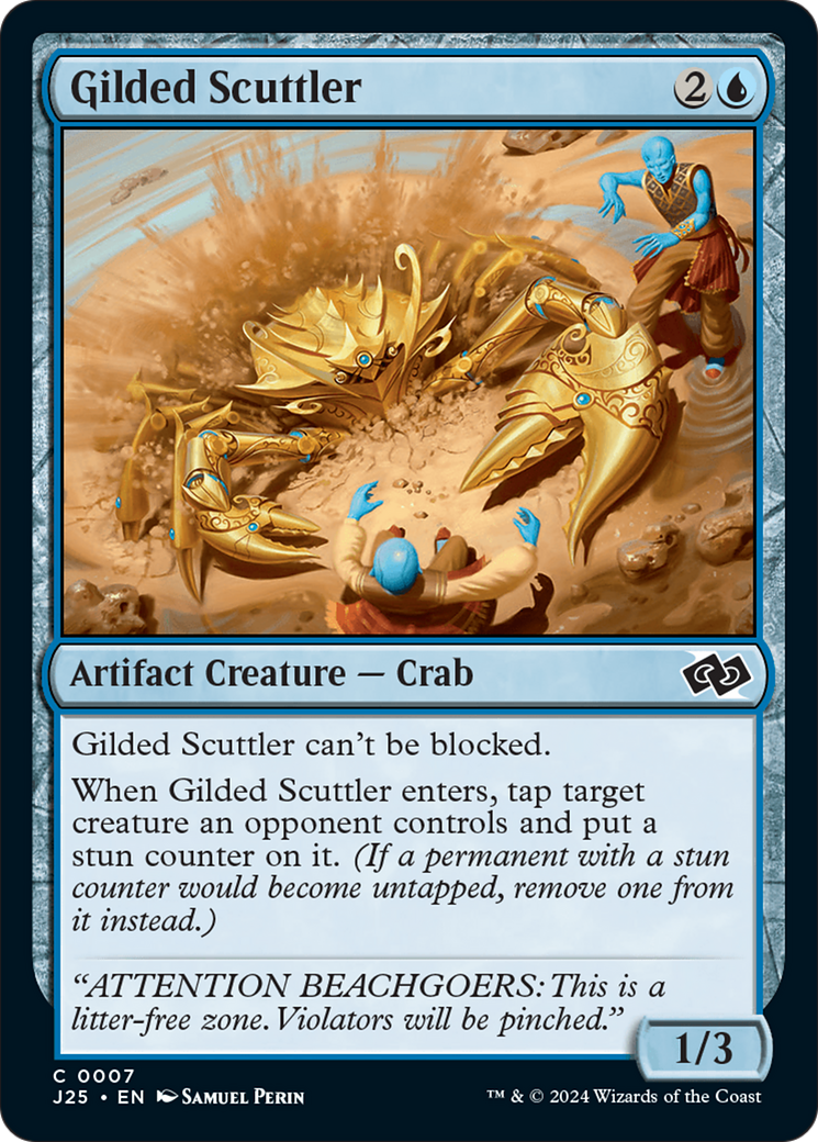 Gilded Scuttler [Foundations Jumpstart] | Exor Games Summserside