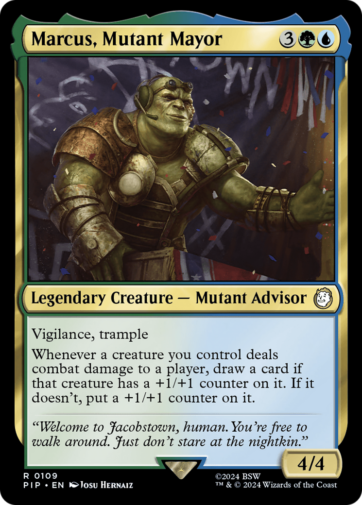 Marcus, Mutant Mayor [Fallout] | Exor Games Summserside