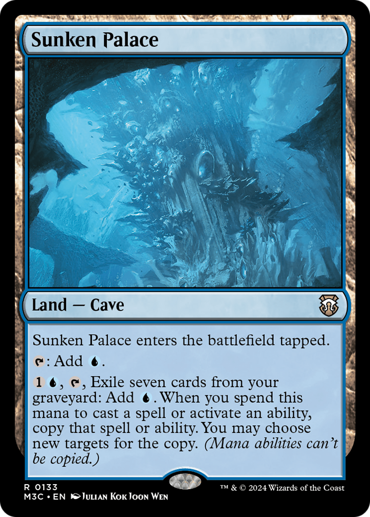 Sunken Palace (Extended Art) [Modern Horizons 3 Commander] | Exor Games Summserside