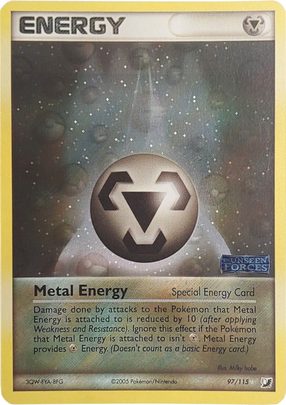 Metal Energy (97/115) (Stamped) [EX: Unseen Forces] | Exor Games Summserside