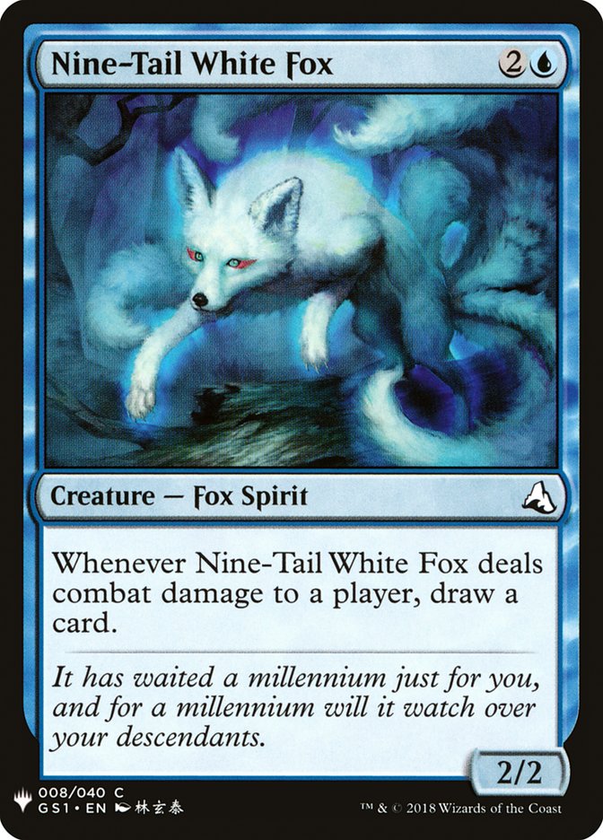 Nine-Tail White Fox [Mystery Booster] | Exor Games Summserside
