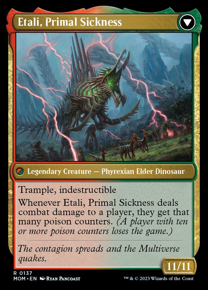 Etali, Primal Conqueror // Etali, Primal Sickness [March of the Machine] | Exor Games Summserside