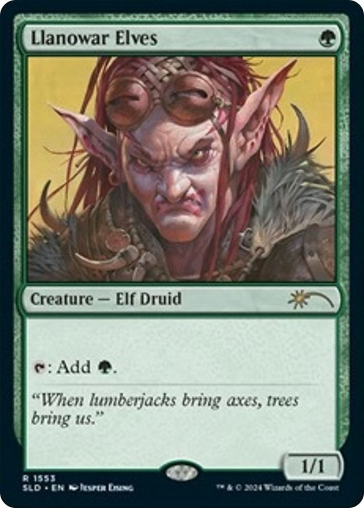 Llanowar Elves (1553) [Secret Lair Drop Series] | Exor Games Summserside