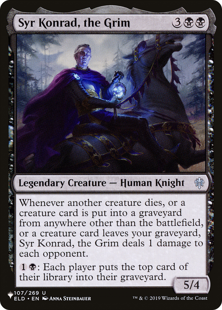 Syr Konrad, the Grim [The List] | Exor Games Summserside