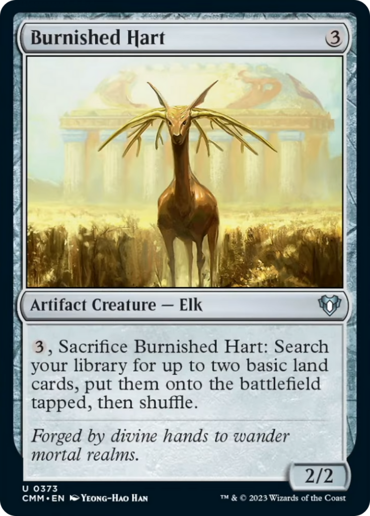 Burnished Hart [Commander Masters] | Exor Games Summserside