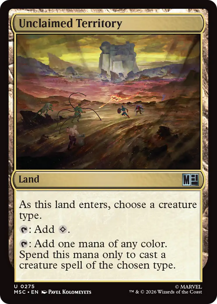 Unclaimed Territory [Marvel Super Heroes Commander] | Exor Games Summserside