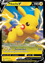 Pikachu V (SWSH061) (Jumbo Card) [Sword & Shield: Black Star Promos] | Exor Games Summserside