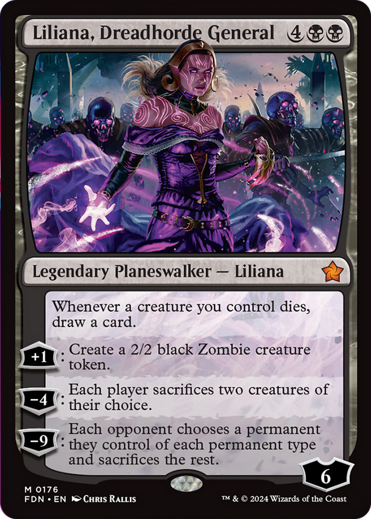 Liliana, Dreadhorde General [Foundations] | Exor Games Summserside