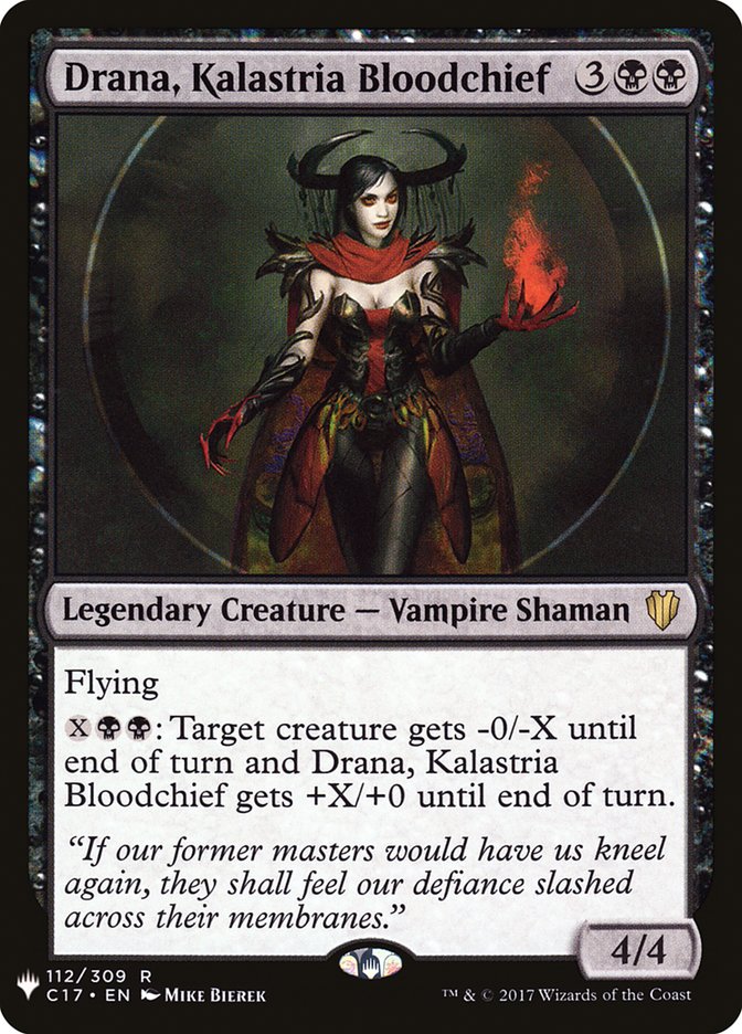 Drana, Kalastria Bloodchief [The List] | Exor Games Summserside