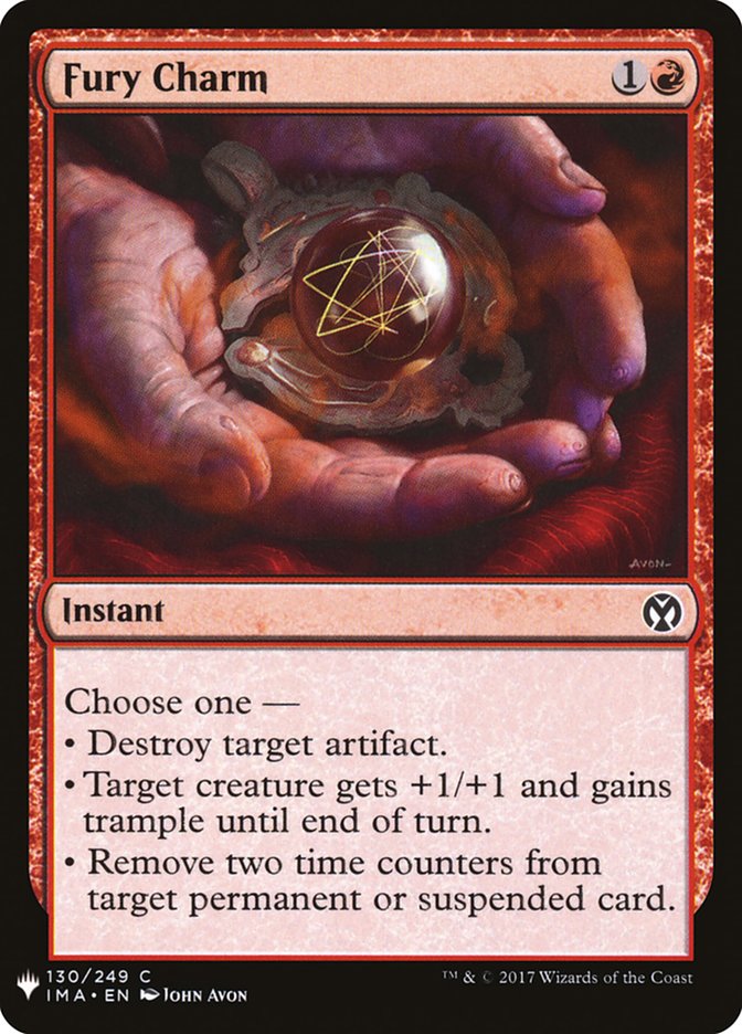 Fury Charm [Mystery Booster] | Exor Games Summserside
