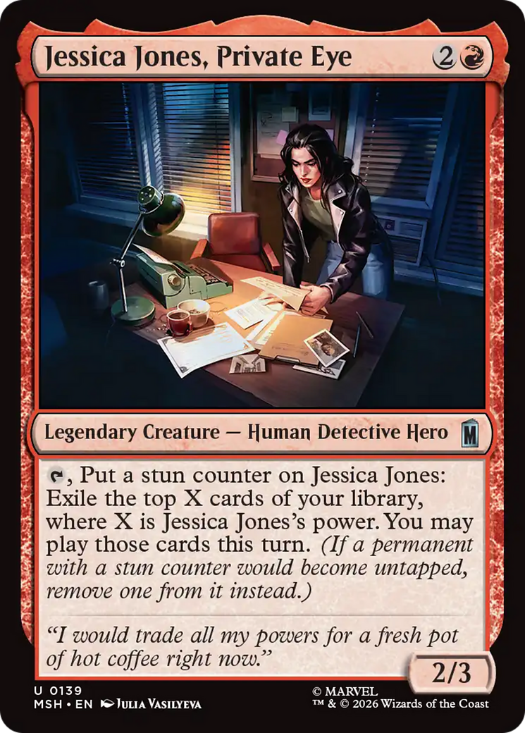 Jessica Jones, Private Eye [Marvel Super Heroes] | Exor Games Summserside