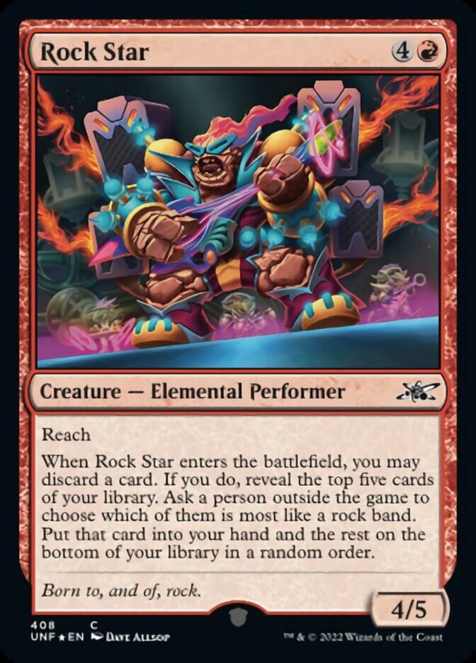 Rock Star (Galaxy Foil) [Unfinity] | Exor Games Summserside