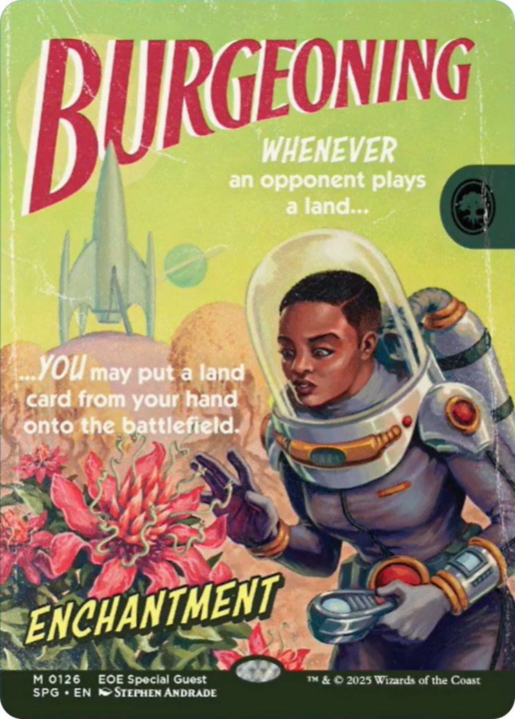 Burgeoning (Showcase) [Edge of Eternities Special Guests] | Exor Games Summserside
