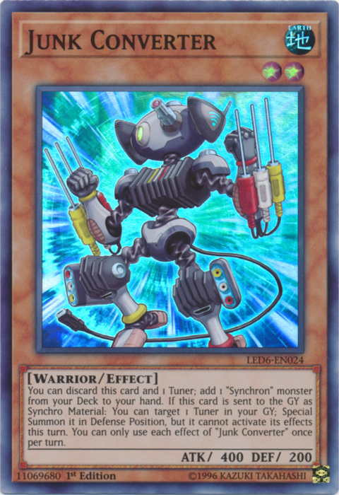 Junk Converter [LED6-EN024] Super Rare | Exor Games Summserside