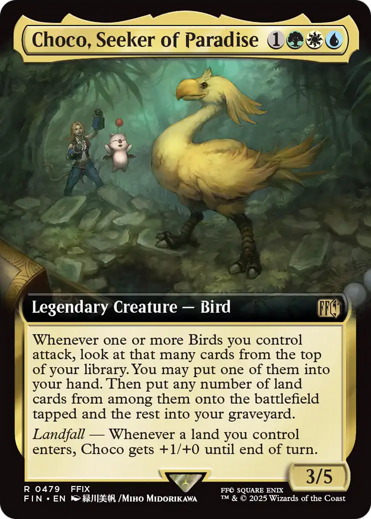 Choco, Seeker of Paradise (Extended Art) [FINAL FANTASY] | Exor Games Summserside