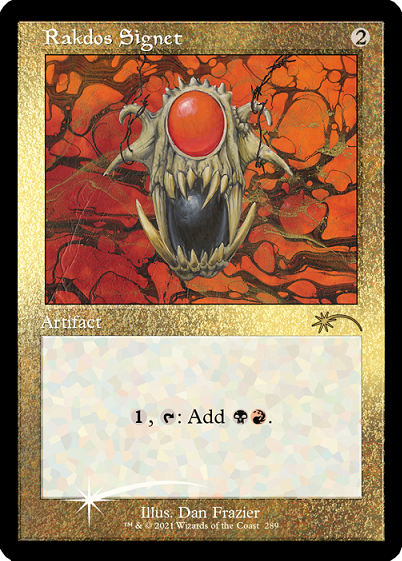 Rakdos Signet (Retro) (Foil Etched) [Secret Lair Drop Series] | Exor Games Summserside