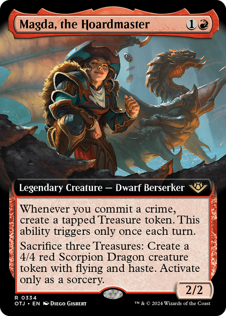 Magda, the Hoardmaster (Extended Art) [Outlaws of Thunder Junction] | Exor Games Summserside