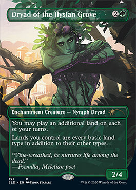 Dryad of the Ilysian Grove (Borderless) [Secret Lair Drop Series] | Exor Games Summserside