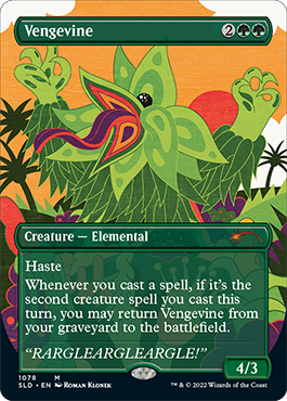 Vengevine (Borderless) [Secret Lair Drop Series] | Exor Games Summserside