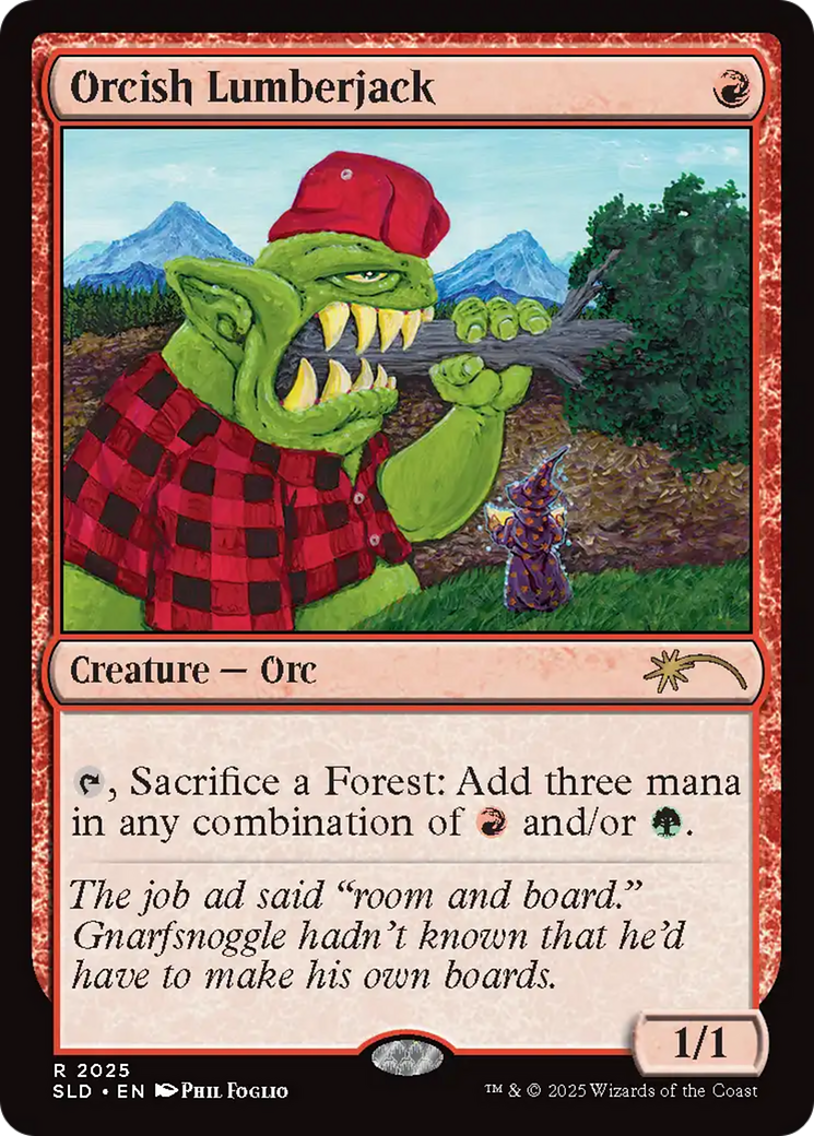 Orcish Lumberjack (2025) [Secret Lair Drop Series] | Exor Games Summserside