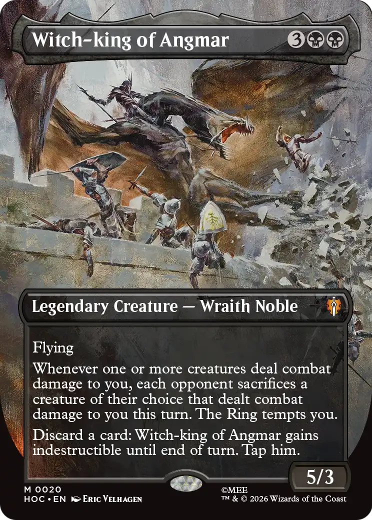 Witch-king of Angmar (Borderless) [The Hobbit: Eternal-Legal] | Exor Games Summserside
