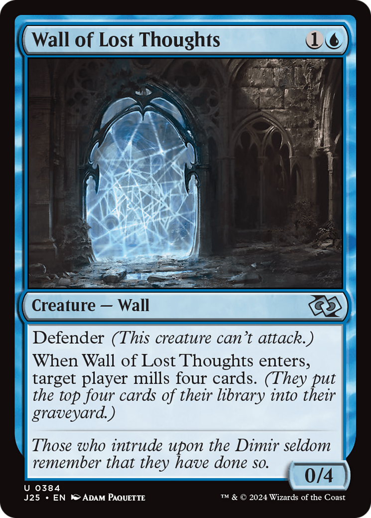 Wall of Lost Thoughts [Foundations Jumpstart] | Exor Games Summserside