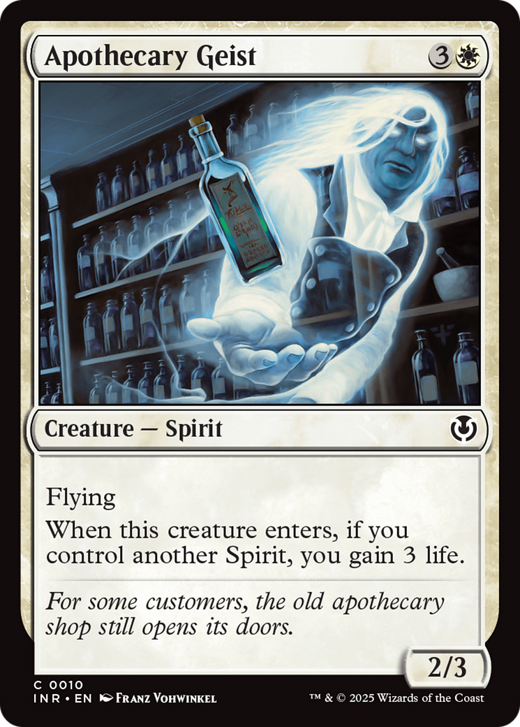 Apothecary Geist [Innistrad Remastered] | Exor Games Summserside