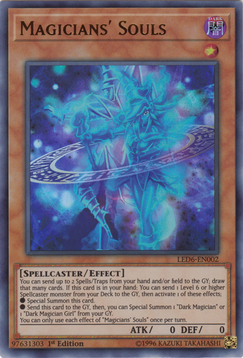 Magicians' Souls [LED6-EN002] Ultra Rare | Exor Games Summserside