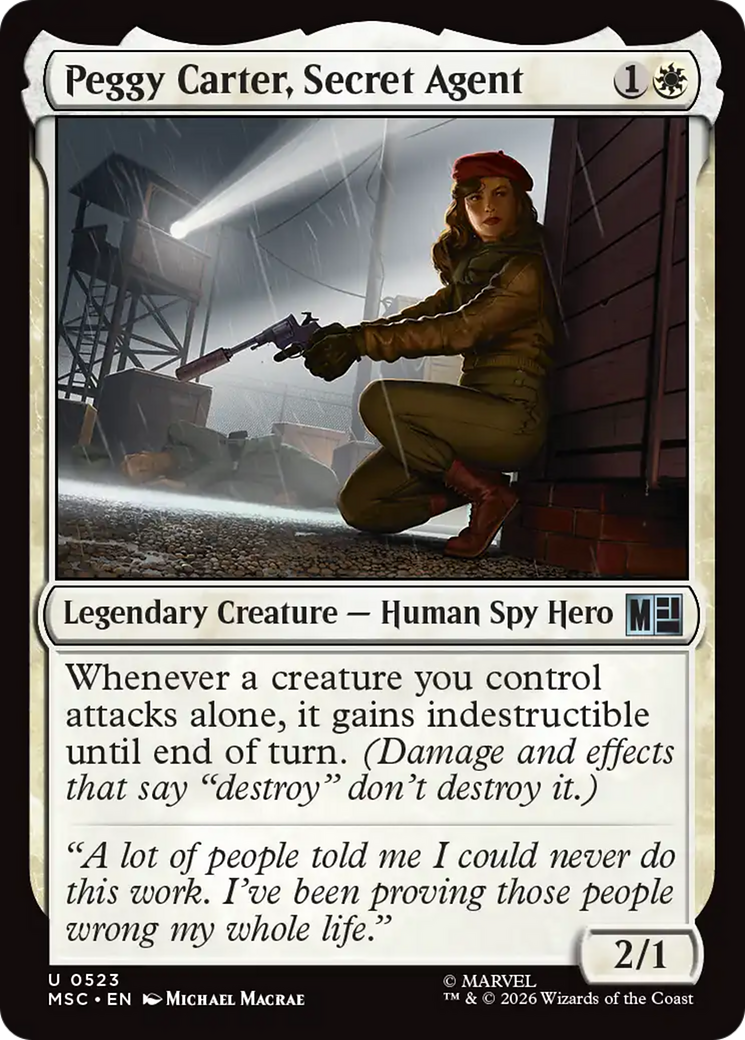 Peggy Carter, Secret Agent [Marvel Super Heroes Commander] | Exor Games Summserside