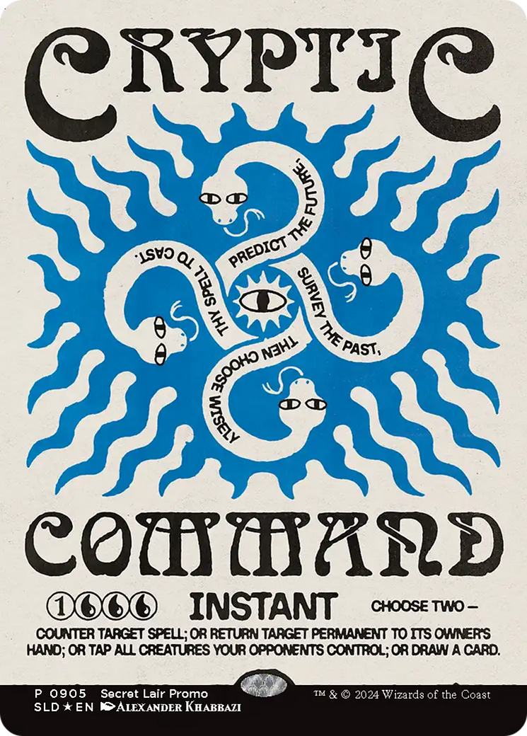 Cryptic Command (Rainbow Foil) [Secret Lair Drop Series] | Exor Games Summserside