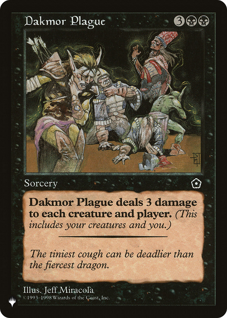 Dakmor Plague [The List] | Exor Games Summserside