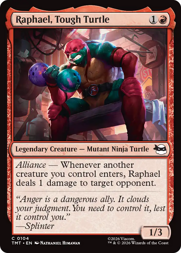 Raphael, Tough Turtle [Teenage Mutant Ninja Turtles] | Exor Games Summserside