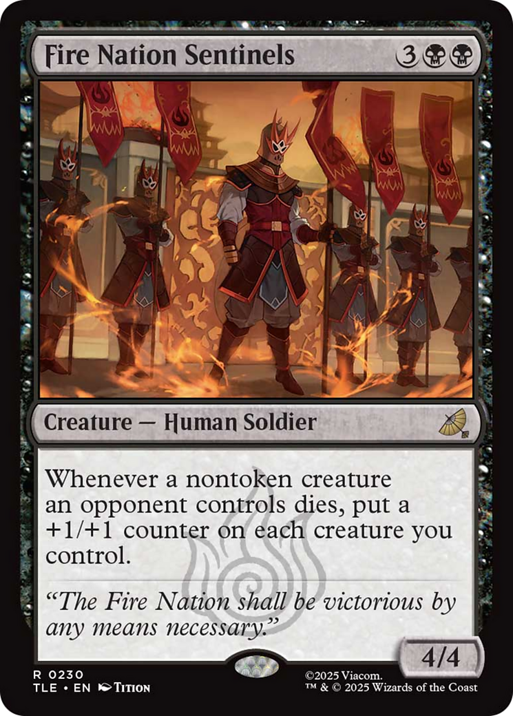 Fire Nation Sentinels [Avatar: The Last Airbender: Eternal-Legal] | Exor Games Summserside