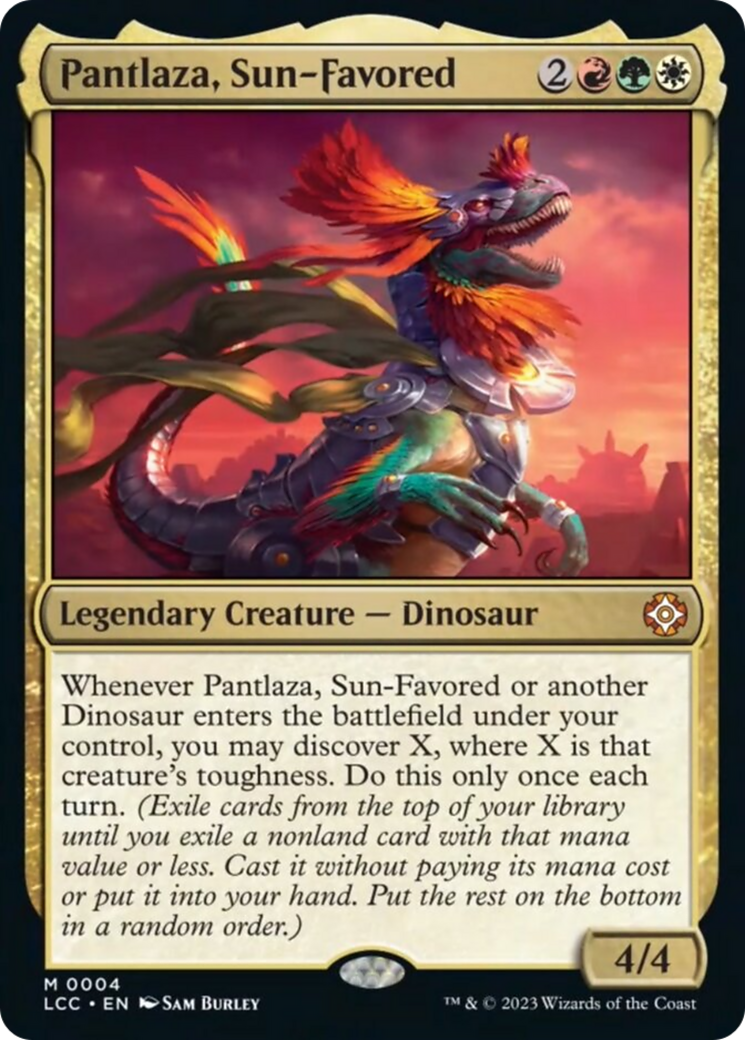 Pantlaza, Sun-Favored [The Lost Caverns of Ixalan Commander] | Exor Games Summserside