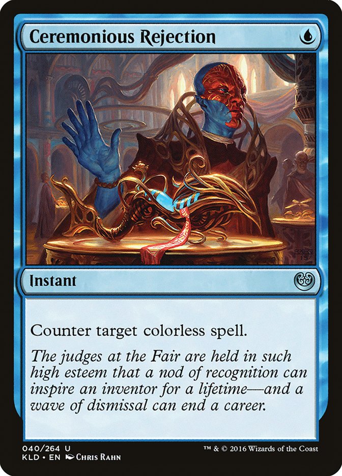 Ceremonious Rejection [Kaladesh] | Exor Games Summserside