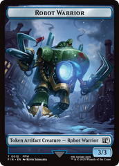 Hero (0006) // Robot Warrior (0012) Double-Sided Token [FINAL FANTASY Tokens] | Exor Games Summserside