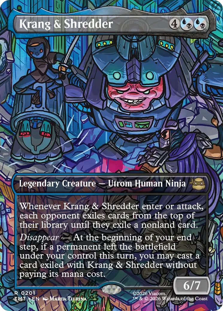 Krang & Shredder (Borderless) [Teenage Mutant Ninja Turtles] | Exor Games Summserside
