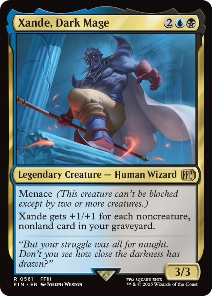Xande, Dark Mage [FINAL FANTASY] | Exor Games Summserside