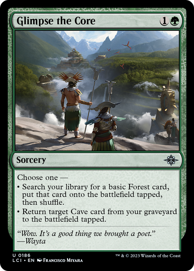 Glimpse the Core [The Lost Caverns of Ixalan] | Exor Games Summserside