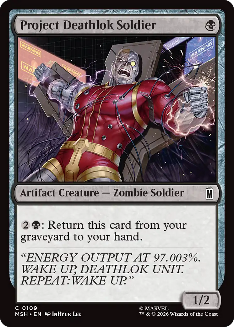 Project Deathlok Soldier [Marvel Super Heroes] | Exor Games Summserside