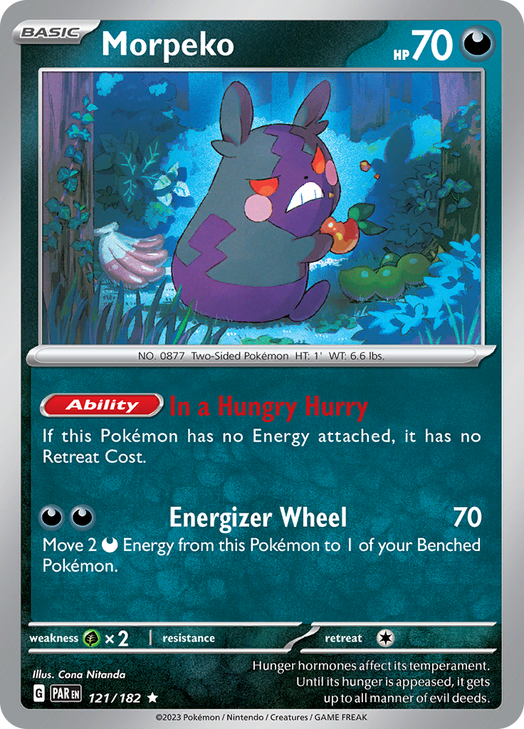 Morpeko (121/182) [Scarlet & Violet: Paradox Rift] | Exor Games Summserside