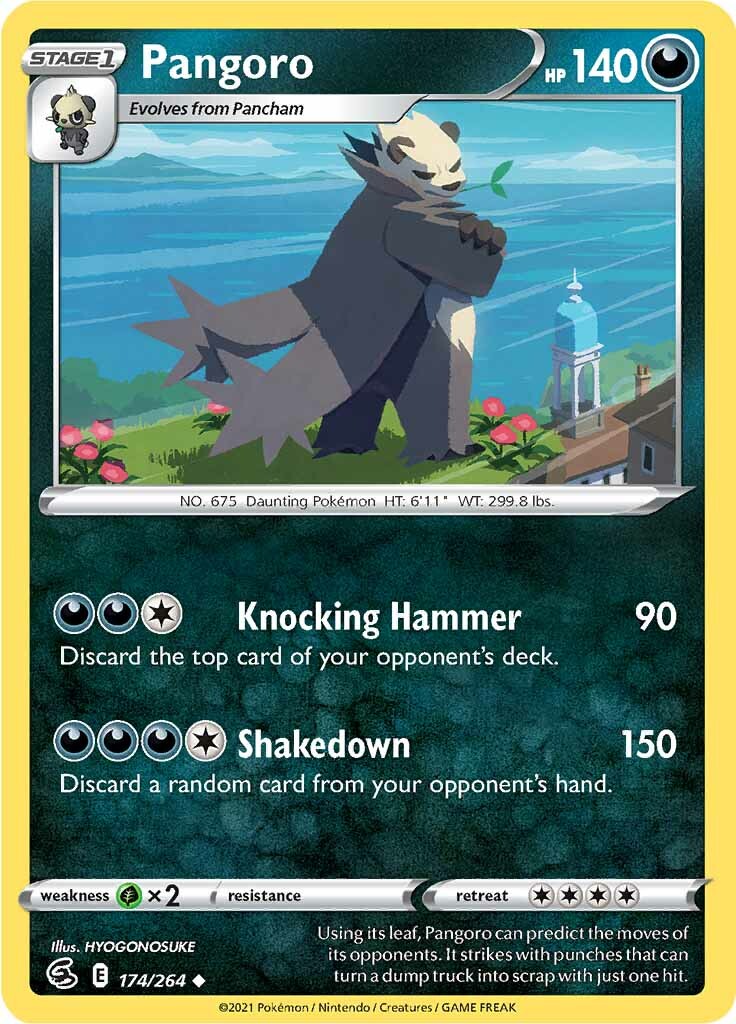 Pangoro (174/264) [Sword & Shield: Fusion Strike] | Exor Games Summserside