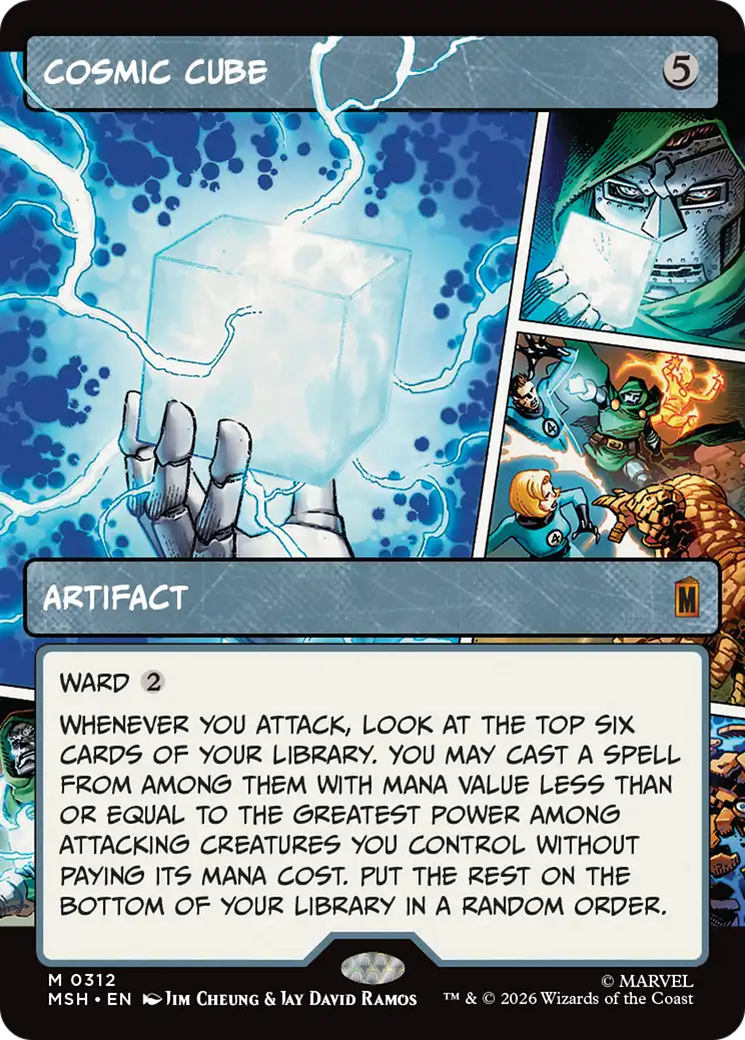 Cosmic Cube (Borderless) (0312) [Marvel Super Heroes] | Exor Games Summserside