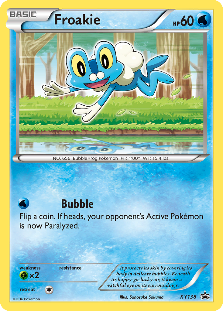 Froakie (XY138) [XY: Black Star Promos] | Exor Games Summserside