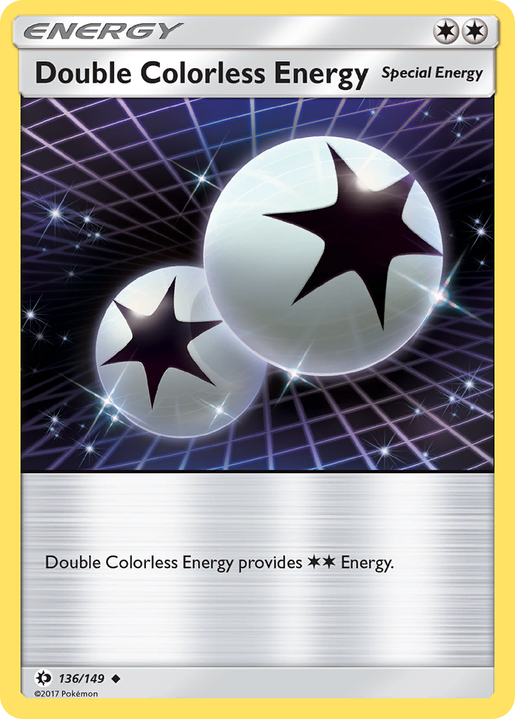 Double Colorless Energy (136/149) [Sun & Moon: Base Set] | Exor Games Summserside