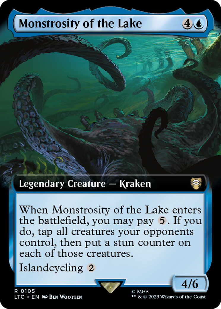 Monstrosity of the Lake (Extended Art) [The Lord of the Rings: Tales of Middle-Earth Commander] | Exor Games Summserside