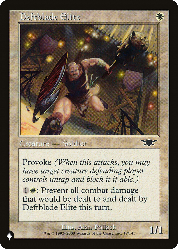 Deftblade Elite [The List] | Exor Games Summserside