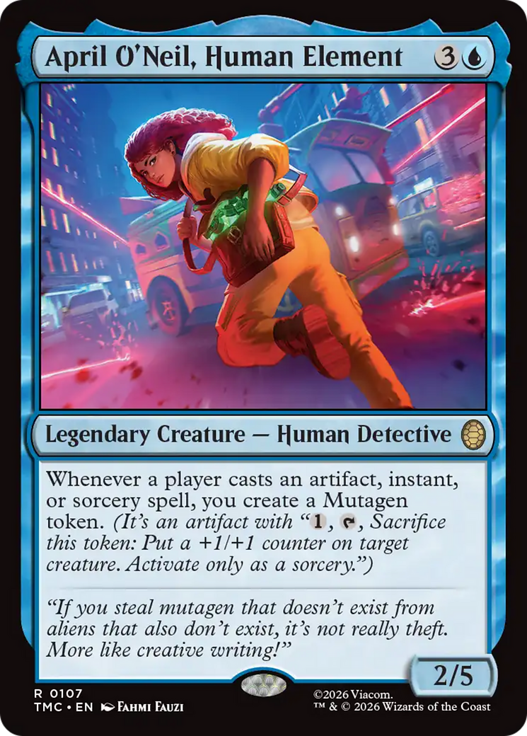 April O'Neil, Human Element [Teenage Mutant Ninja Turtles Commander] | Exor Games Summserside